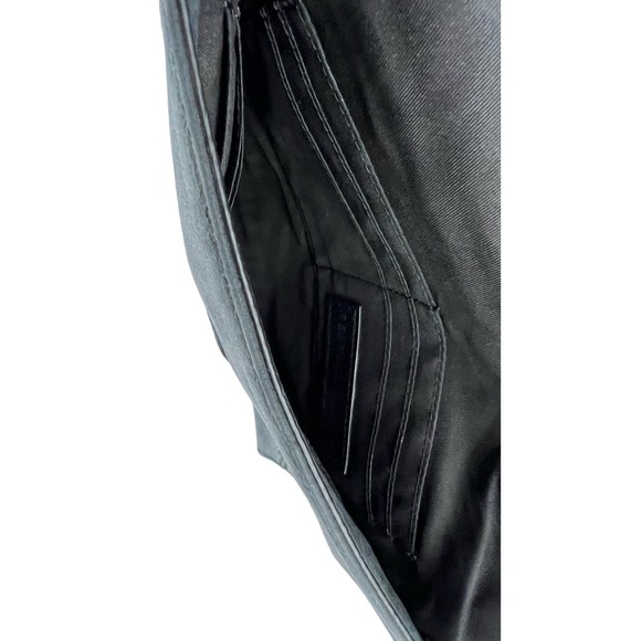 Rebecca Minkoff Embroidered Flowers Leo Nubuck Leather Envelope Clutch Zipper - Picture 8 of 10